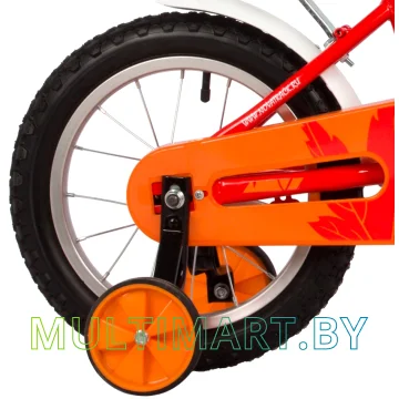 Детский велосипед Novatrack Maple 144MAPLE.RD22 (красный, 2022) картинка 5